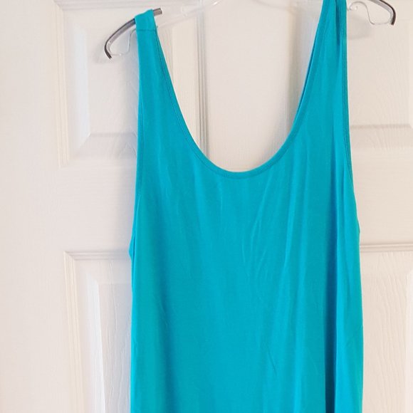 FOREVER 21 Dress Large Green Long 32" - Picture 1 of 3